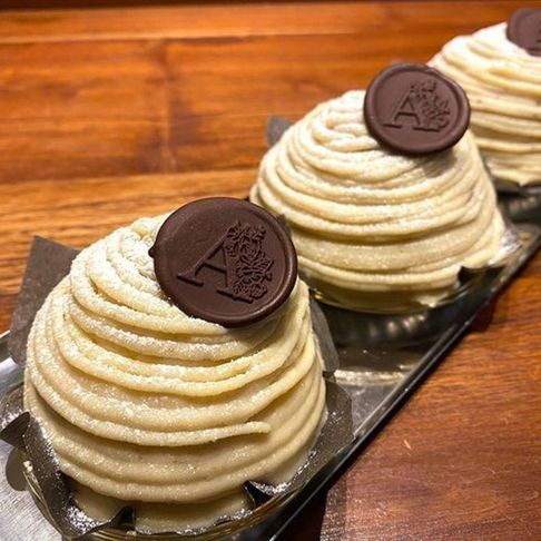 和栗のモンブラン -Mont-blanc Japonaise-